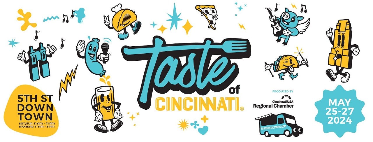 Taste of Cincinnati
Looking for more of a day trip? Head to Taste of Cincinnati over Memorial Day weekend and it'll feel like you hit half the city in just a few hours. Featuring free admission, live entertainment, and some of the city's best food vendors.