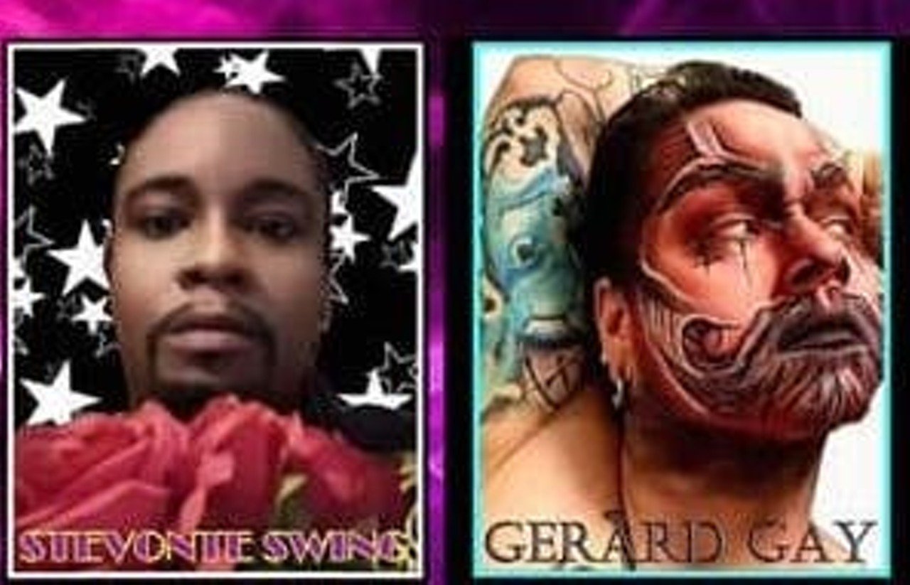 Stevonte Swing
Louisvile, KY 
Stevonte Swing has performed at Bette&#146;s Burlesque in Louisville, KY.  Photo via  Stevonte Swing
Gerard Gay 
Kentucky 
Watch out for drag king Gerard Gay throughout Kentucky. Photo via  Gerard Gay 