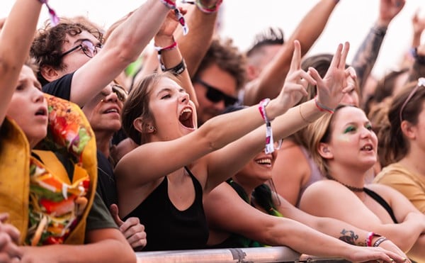 Fans at Louder Than Life 2023.