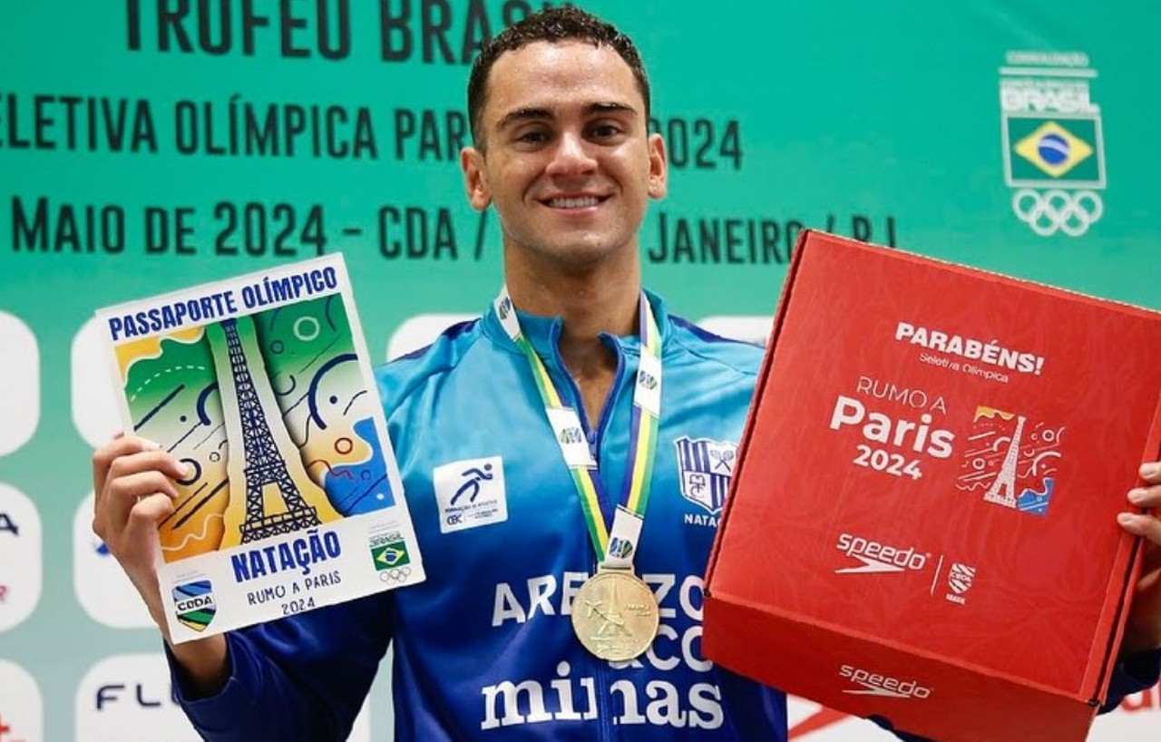 Nick Albiero
Albiero is one of two Brazil swimmers heading to the Olympics this year representing their country. Fun fact, this swimmer also attended Christian Academy of Louisville before going to the University of Louisville.