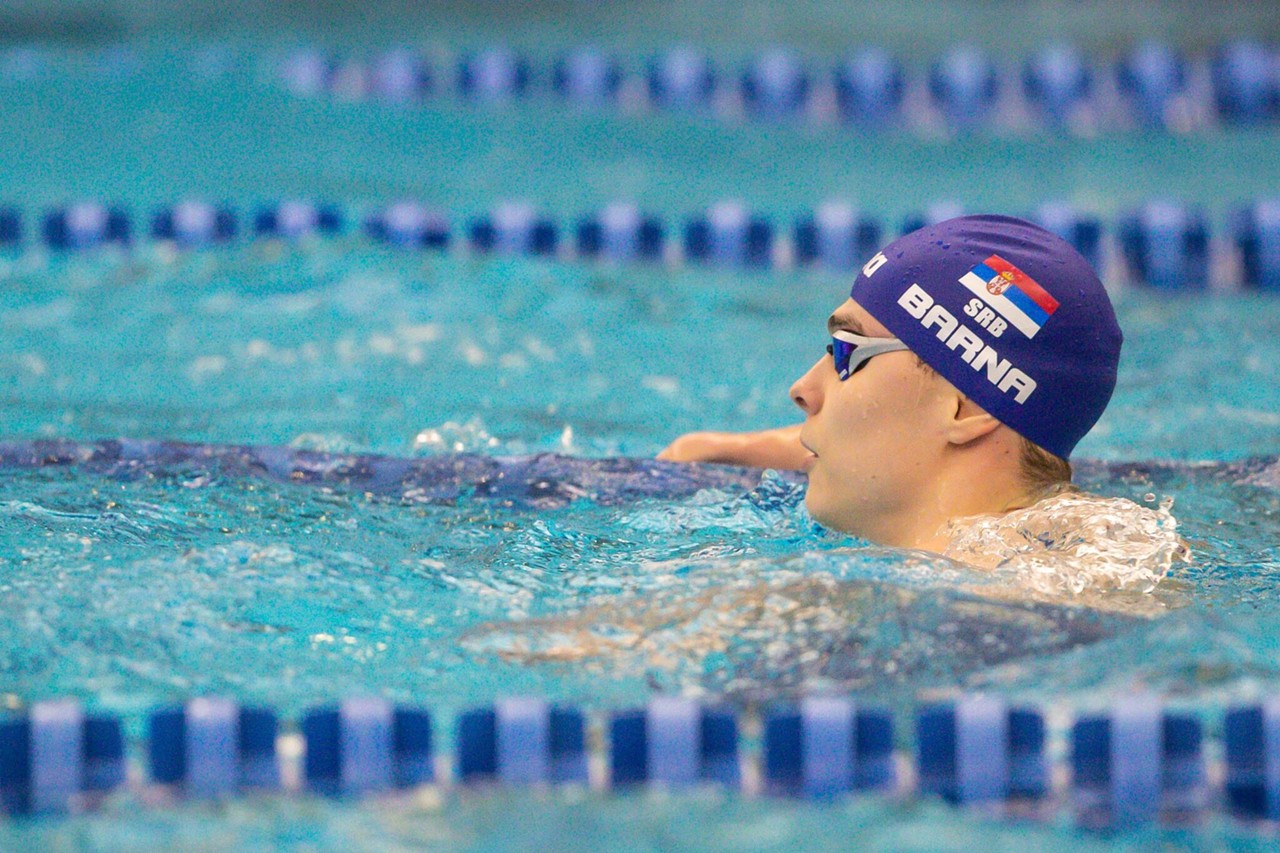 Andrej Barna
This Serbian will compete for his home country with very fast times in the 100 freestyle (42.69), 50 freestyle (19.97) and 200 freestyle (1:34.27) at the ACC Championships during his senior season in 2020-21.