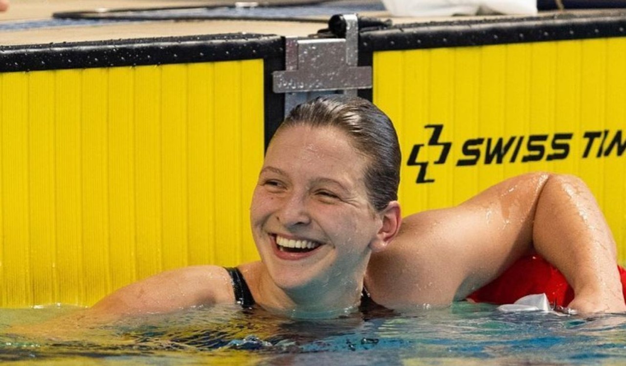 Daria Golovaty
Golovaty recently committed to UofL last year, posting times at the 2023 Israeli Championships that would have landed her in contention at last year's NCAA Championship with a personal-best time of 1:58.24 in the 200 freestyle.