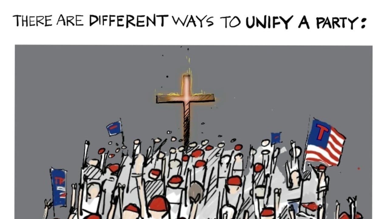 Marc Murphy Cartoons: 'How to Unify A Party'