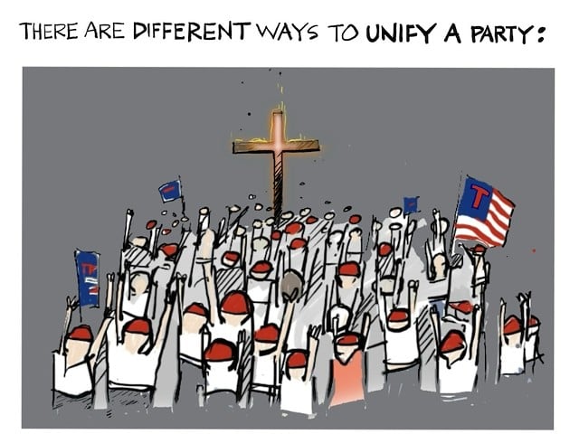 Marc Murphy Cartoons: 'How to Unify A Party'