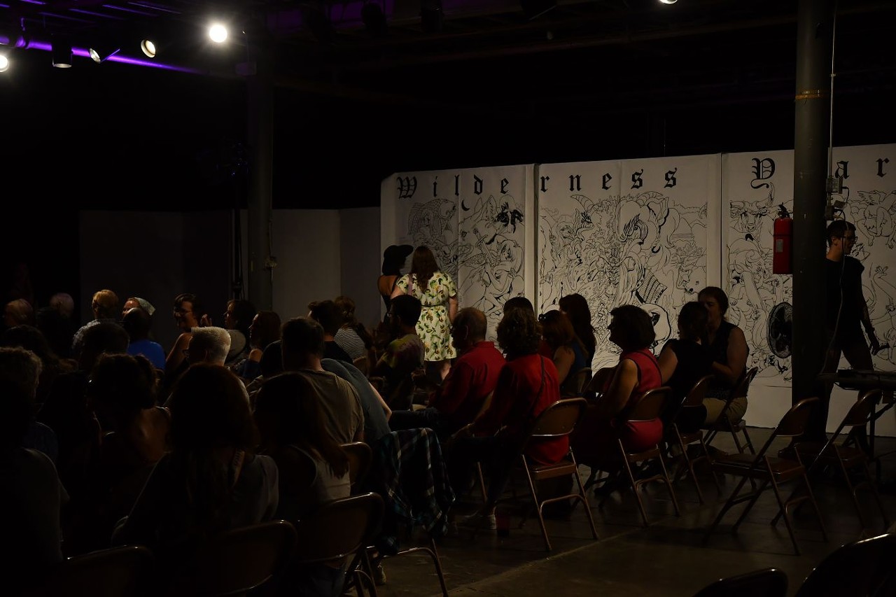 Audience Waits for Show To Begin