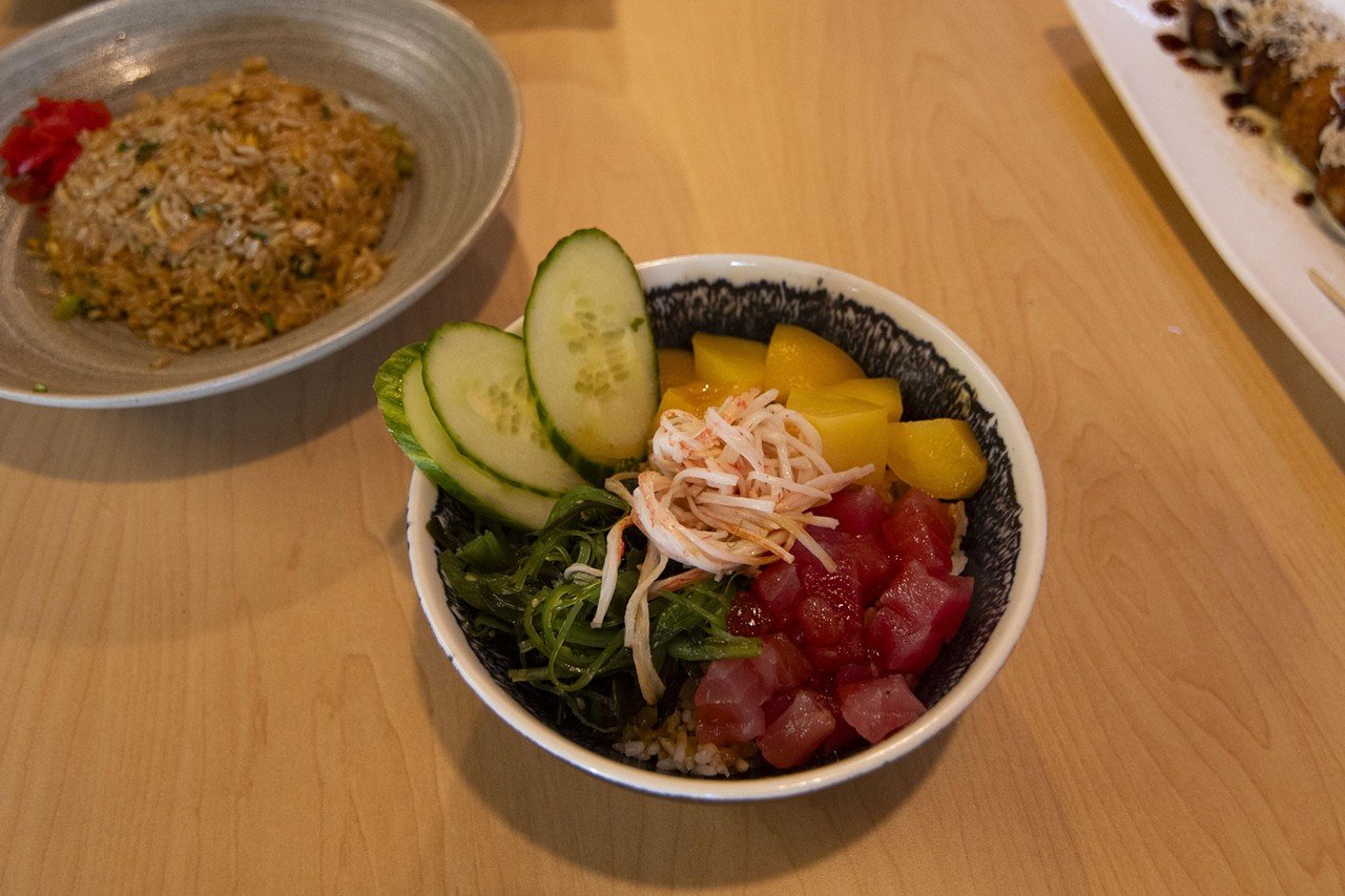 Tuna poke bowl