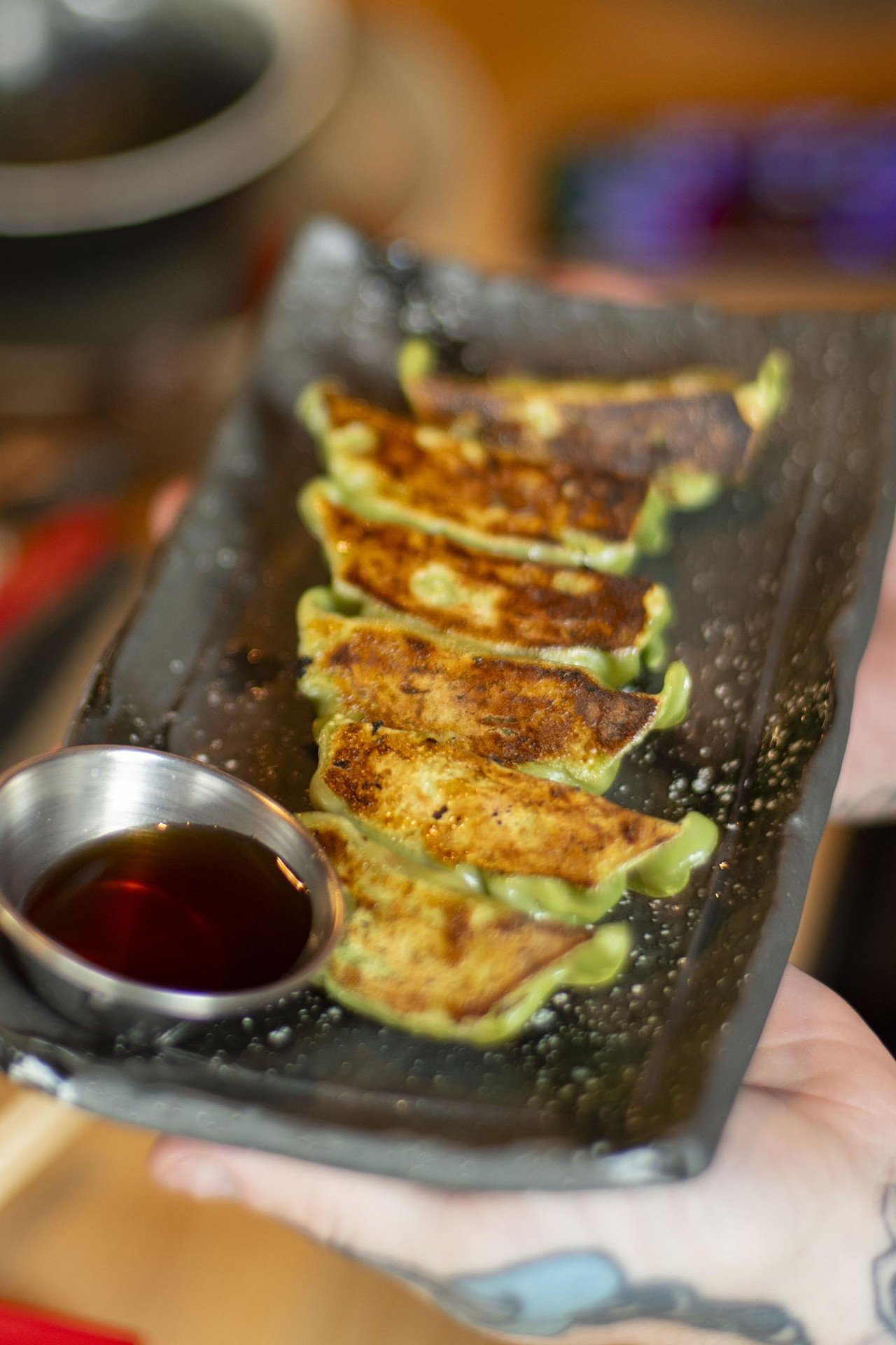 Vegetarian gyoza