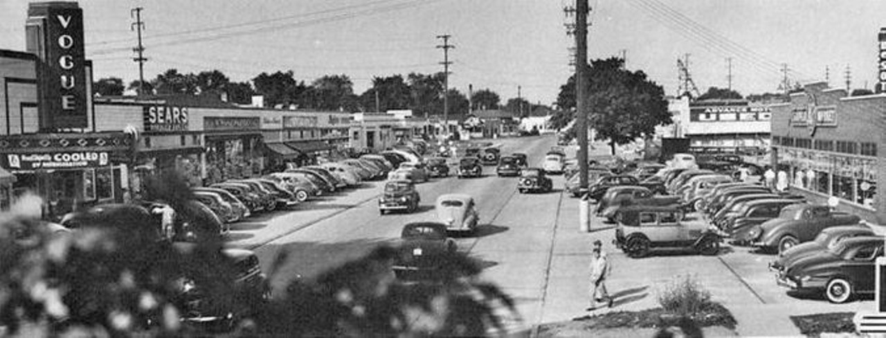 1940s - Lexington Rd approaching Frankfort Ave.