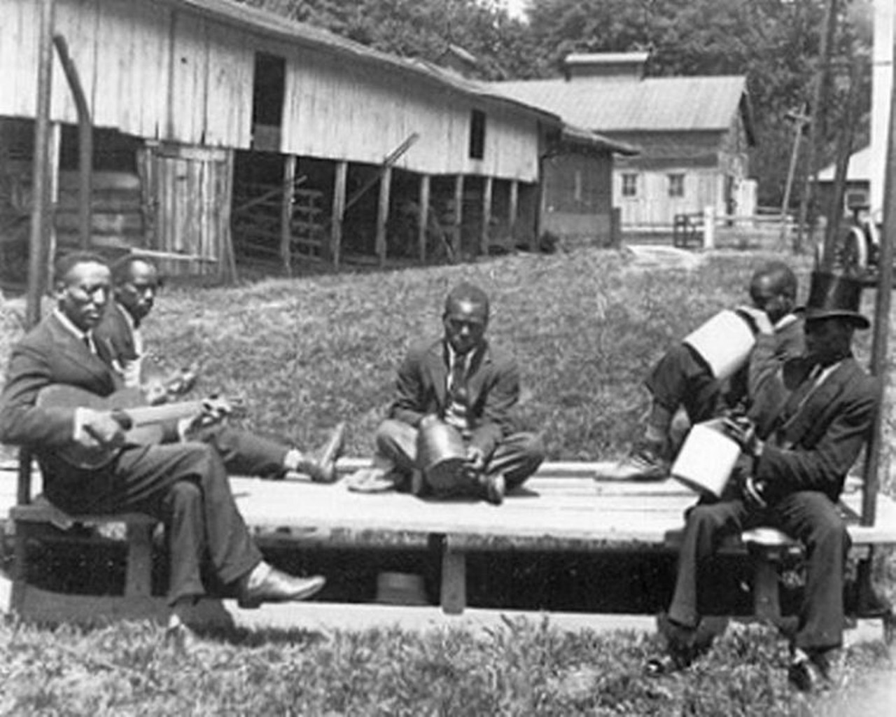 1930 - Whistler's Jug Band. University of Louisville Photographic Archives