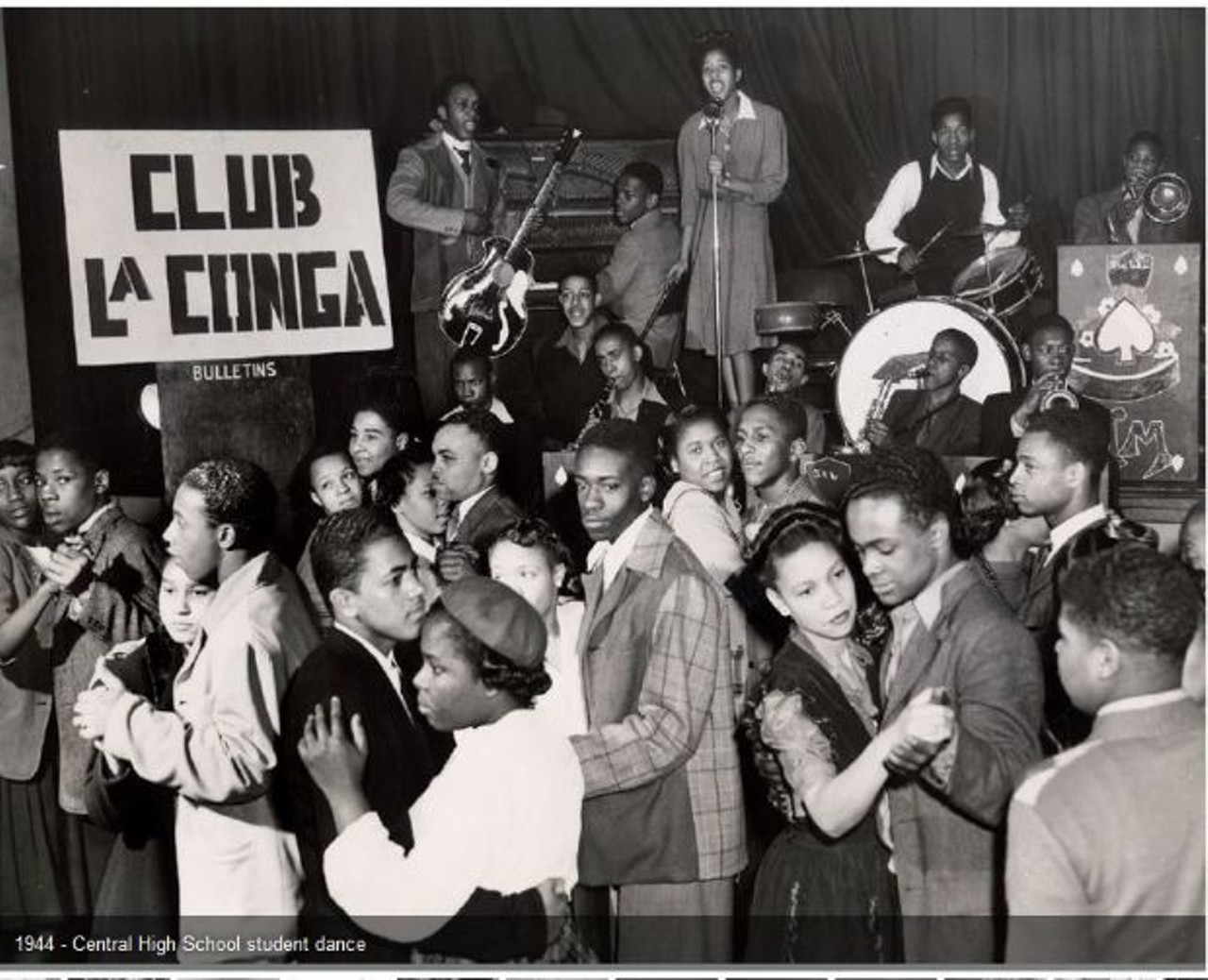 1944 - Central H.S. Dance. University of Louisville Photographic Archives