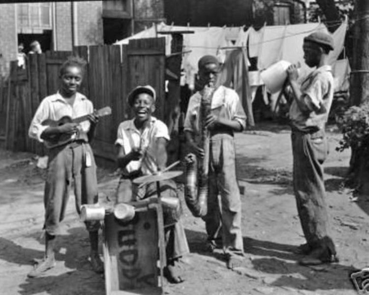 1920s - Boys Jug Band. University of Louisville Photographic Archives