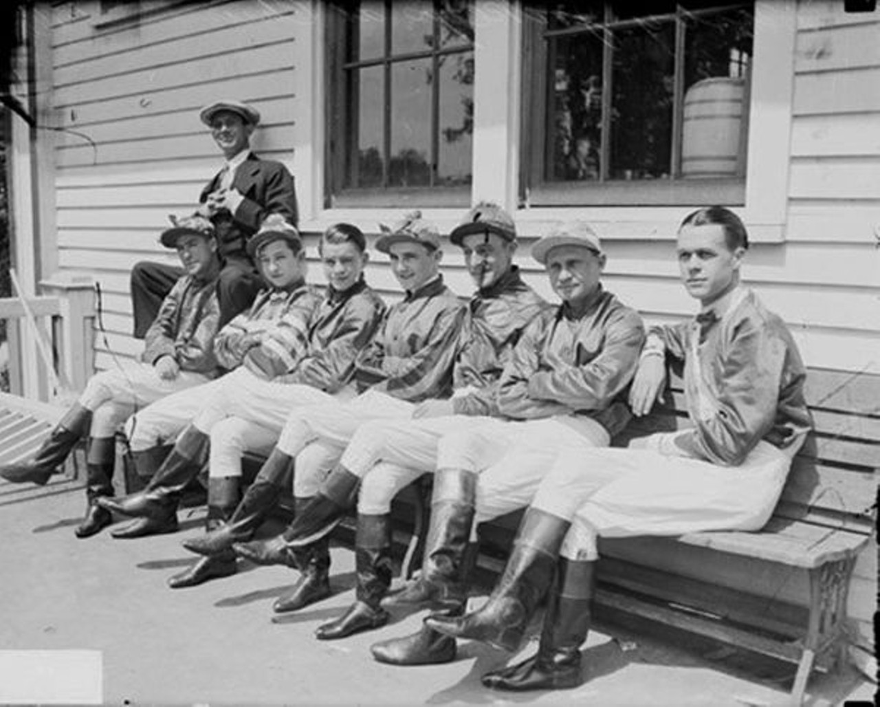 1929 - Jockeys Churchill Downs. University of Louisville Photographic Archives