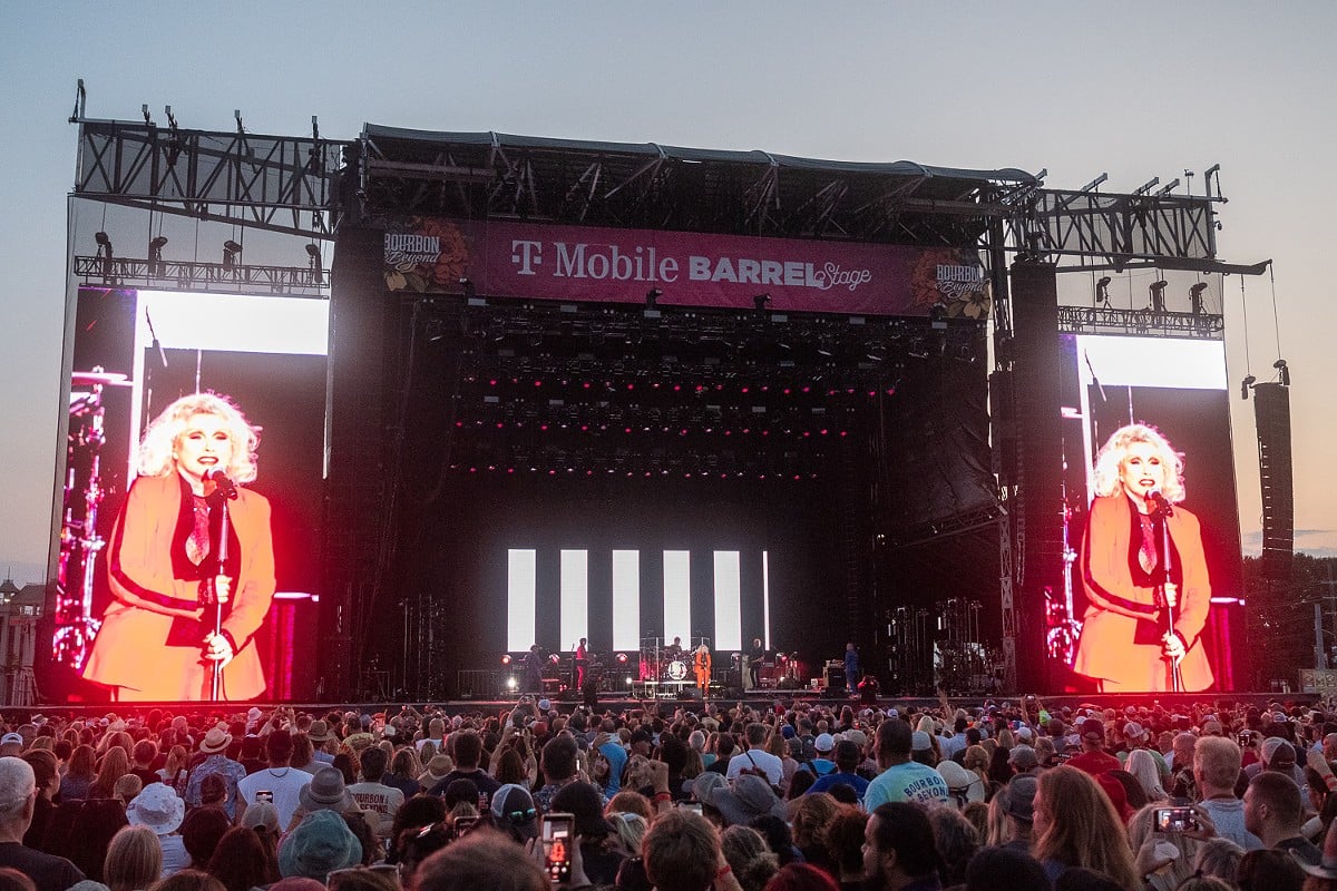 Blondie performs at Bourbon & Beyond on Sept. 17, 2023.