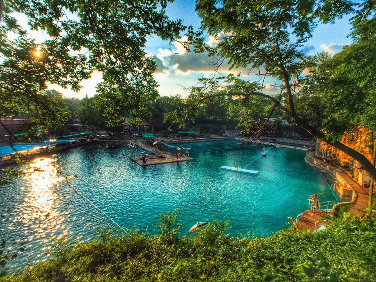  Lakeside Swim Club 
2010 Trevilian Way 
This massive swim club, which got a feature in Sports Illustrated in 2021, was built from a former limestone  quarry. It features multiple large pools (hence the name) and plenty of space to show off your tan, well, lakeside &#151; or in photos.
Photo via LakesideSwimClub/Facebook