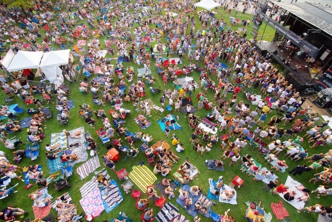  The Great Lawn at Waterfront Park 
231 East Witherspoon Street 
Whether you go for Waterfront Wednesday, Forecastle, Pride, or even just a chill picnic with friends, the Great Lawn has a lot of space and a lot of sunlight for sweet summer selfies.
Photo by Nik Vechery