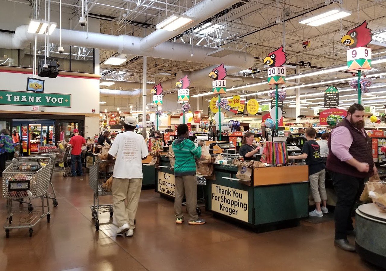 Central Station Kroger
Nickname: UofL Kroger
Sleeper hit. Not the best part of town, but it appeals to college students by having a solid stock of prepared foods.