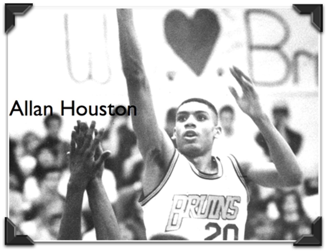 Ballard: Allan Houston Graduated in 1989. The shooting guard holds the record as the top scorer for the University of Tennessee, amassing an impressive 2,801 points. Allan Houston was picked 11th overall by the Detroit Pistons in the 1993 draft and enjoyed a 12-season career in the NBA, spending nine of those years with the New York Knicks. He played a crucial role in Team USA's victory at the 2000 Sydney Olympics, where they took home the gold medal. Additionally, Houston was honored with an induction into the Tennessee Sports Hall of Fame in 2017. Fun fact: besides his stellar playing career, he's als ocontributed to the basketball community in a different way by working in the Knicks' front office as the Assistant General Manager.