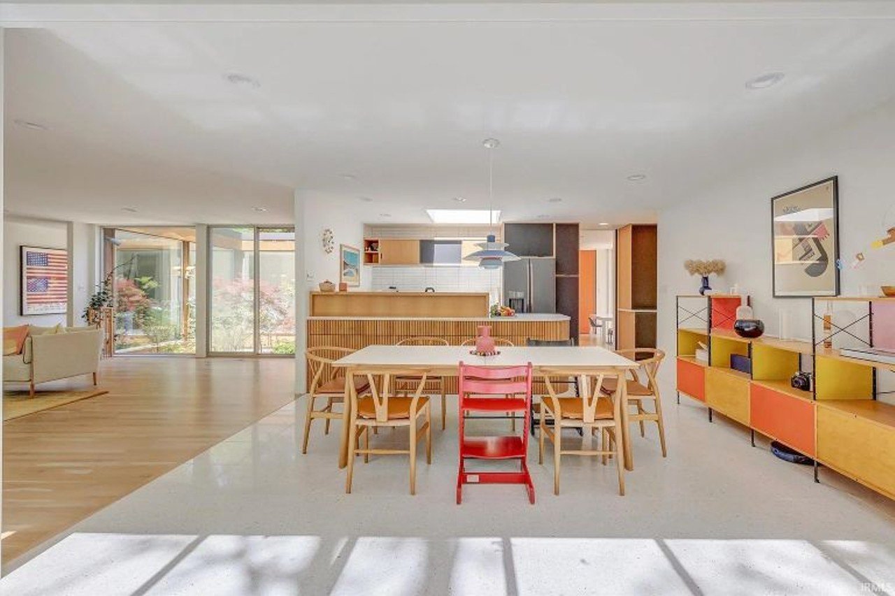 This Mid-Century Modern Home In Bloomington Was Designed By Earl R. Flansburgh And Offers Charm And Style