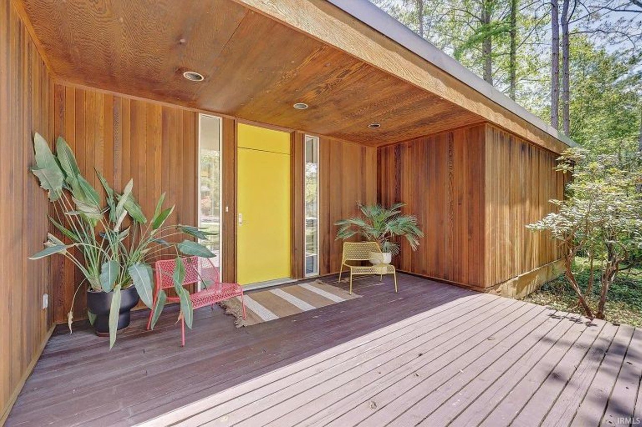 This Mid-Century Modern Home In Bloomington Was Designed By Earl R. Flansburgh And Offers Charm And Style