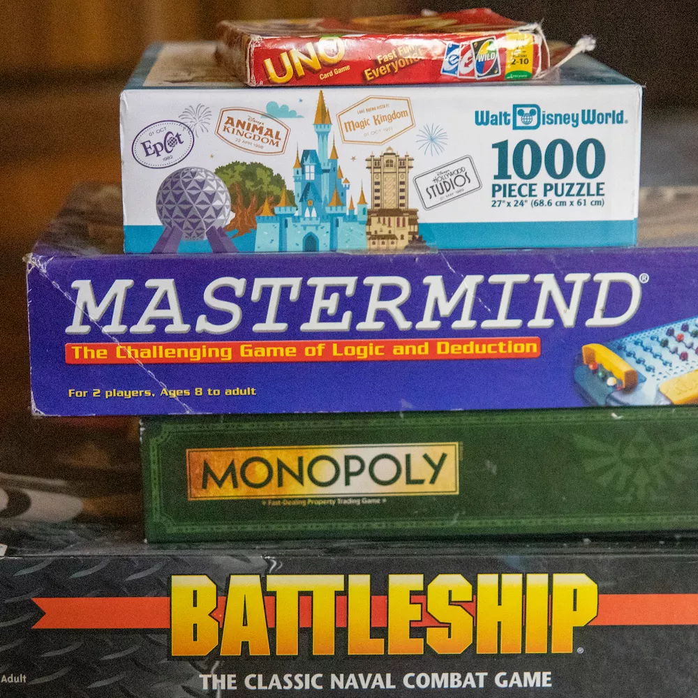 Board games, but probably not ones that will be played at NerdLouvia.