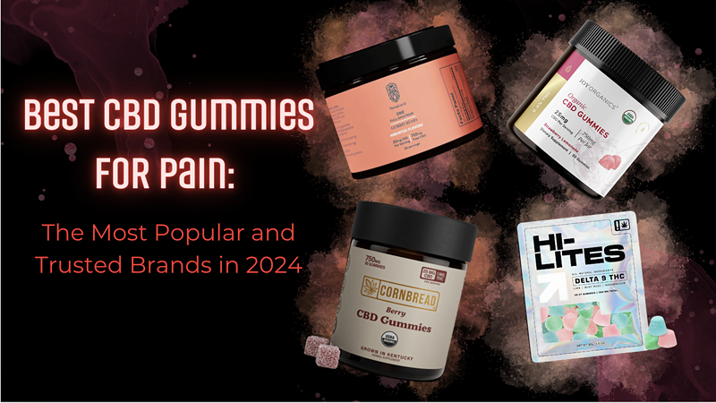 The Best CBD Gummies For Pain: Bestsellers 2024 (3)