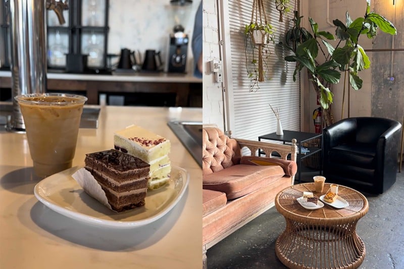 Lattes, cakes and good vibes at Brevede Coffee in the Lexington Distillery District.